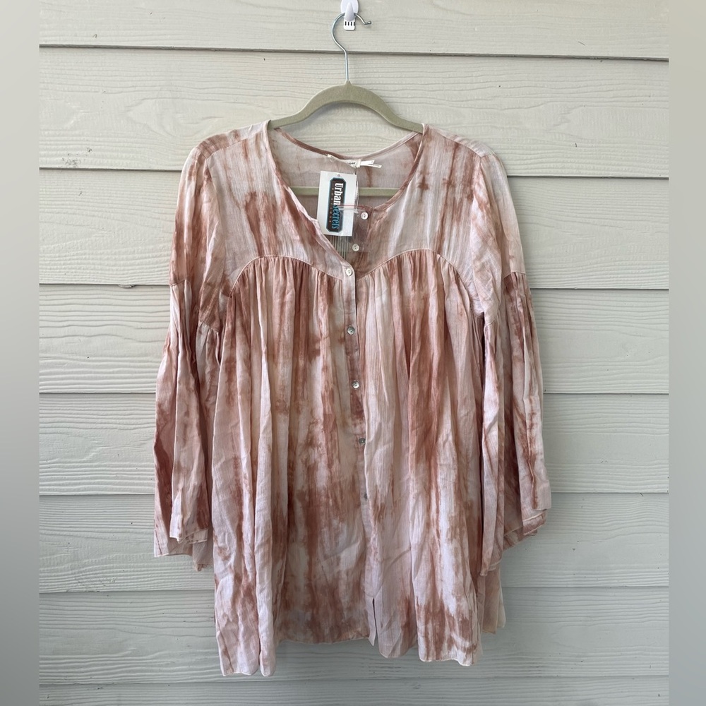 Blu Pepper Earthy Tie-Dye Tunic